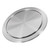 NOLITOY Car Accessories Car Garbage Can Trash Can Trashcan Stainless Steel Garbage Can Lid Garbage Can Protector Recycle Bin Lid Waste Bin Lid Concealed Clamshell 430 Stainless Steel Sink