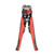 FNAYA Automatic Stripping Pliers, Wire Stripper Tools Multitool Pliers Automatic Stripping Cutter Cable Wire Crimping Electrician Repair Tools (Color : Red)