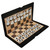 DRMEE Chess Game Magnetic Chess Set Mini Foldable Pocket Chess Wallet Chess Board Games Portable Travel Chess Board Toys for Adult Kids Travel Board Games