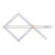 Veemoon 3pcs Protractor Woodworking Carpentry Tools Mutitool Goniometer Angle Finder Level Measuring Tool Angle Measuring Divider Bevel Gauge Lumber Stainless Steel Combination Thicken