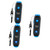 INOOMP 3pcs 3 Electronic Whistle Handheld Whistles Party Noise Maker Toy Safety Whistle Referee Whistle 3 High Volume Whistle Hand Squeeze Whistle Basketball Whistle Magnet Football
