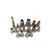 Wilton Cake Decorating Icing Piping Tip, Set of 17