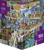 Heye HY29934 Puzzles-Triangular, 1000 Pc-Chaotic Casino, Silver
