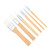 VILLCASE 6pcs Paint Brush Painting Accessory Painting Brush Oil Painting Art Brush Water Color Pen Kids Oval Mop Brush Watercolor Painting Supplies Set Bamboo Clean Watercolor Brush
