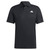 adidas Men's Club Tennis Polo Shirt, Black, X-Large