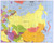 Historic Prints 18" x 24" 2006 Map of Eurasia & Countries Within