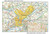 Philadelphia, Pennsylvania Wall Map, large - 22.75" x 15.5" Paper