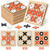 Foilswirl 24 Pcs Wooden Tic Tac Toe Game for Kids Mini Board Game Xo Chess Board Tic Tac Toe Board Game Family Children Puzzle Educational Game for Kids Adults Birthday Party Favors Goody Bag Stuffer