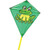 Brookite 3329 Frog Kite, Multi-Colour, 70 x 60 cm