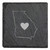 Love Georgia Coasters - Square Slate - set of 6