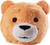GALAON Plush Teddy Bear Head Mask Birthday Party Cosplay Dresses, Brown