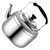 Mikinona Buzzing Kettle Metal Waterbottle Stainless Steel Tea Kettles Whistling Tea Kettle Whistling Stovetop Kettle Stovetop Whistling Tea Pots Teapot Non-magnetic Whistle Bakelite Handle