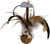Trixie Bobo Shuttlecock with Mouse Plush, 15 cm