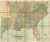 Southern States, 1864 Civil War Map|Confederate states & adjoining portion of the Federal states|20"x24" Wall Map