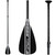 UPWELL Paddle Board Paddle Accessories - Paddle Board Paddles Adjustable Sup Paddle Kayak Inflatable Stand Up Paddle Board Paddle Black
