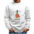 Skateboarding Rollersports Gift for Skater Duck Lovers Men Women White Muticolor Unisex Sweatshirt Skateboarding Rollersports Gift for Skater Duck Lovers Men Women White Muticolor Unisex Sweatshirt