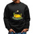 Volleycado Volleyball Gift for Avocado Lovers Black Muticolor Unisex Sweatshirt