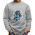 Unique Gift Idea Featuring Astronaut Playing Ukelele Perfect Present for Music Lovers Grey White Muticolor Unisex Sweatshirt Unique Gift Idea Featuring Astronaut Playing Ukelele Perfect Present for Music Lovers Grey White Muticolor Unisex Sweatshirt