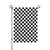 Checkerboard Black And White Pattern Garden Flag Double Sided Vertical Yard Flag 28"X40"