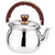 TIDTALEO Chirping Kettle Whistling Water Kettle Gas Stove Top Kettle Whistling Teakettle Kitchen Tea Pot Boiling Teapot Stainless Steel Water Pitcher Stovetop Kettle Tea Stove Thicken