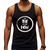 Futuristic Skateboarding Fan's Gift, Ideal for Sister's Birthday - Futuristic Girl Flying Board Quote on Men Women Multi Size Black Tank Top
