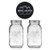 Ball Mason Jars 32 oz Bundle with Non Slip Jar Opener- Set of 2 Quart Size Mason Jars with Regular Mouth - Canning Glass Jars with Lids, Heritage Collection