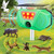 Solar Ultrasonic Animal Repeller, Ultrasonic Pest Repeller Outdoor Cat Repellent, Squirrel Animal Repellent with Motion Sensor Waterproof, Raccoon Repellent Animal Deterrent Dog Cat Deer Bird