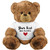 Custom Text Teddy Bear: 10 Inch Teddy Bear Stuffed Animal