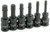 Titan - 6-Pc 1/2 Dr Mm Hex Impact Bit (42906)