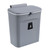 TIMLUX TaoHuaDao Kitchen Trash Can Kitchen Waste Bin Kitchen Garbage Cans Recycle Rubbish Bin for Kitchen Dustbin Garbage Bin Trash Bin Trashcan (Color : Gray with Cover 9L)