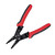 Veemoon 4pcs Wire Strippers Stripping Pliers Specialty Tools Cable Stripping Tool Needle Nose Pliers Wire Pliers Wire Splicer Cable Cutter Multitools Crimp 50# Steel Cable Clamp