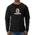 Futuristic Skateboarding Gift, Ideal for Friend's Birthday Celebration - Futuristic Girl Flying Board Quote on Later Gray and Muticolor Multi Size Black Long Sleeve T-shirt