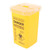 Hemoton Waste Sharps Container Sharps Plastic Bucket 2 Gallon Sharps Container Small Sharps Container 2 Gallon Container with Lid Needle Sharps Container Travel Pp Disposable