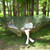 LFL Camping Hammock with Mosquito Net, Portable Hammock with Net, 1 & 2Persons Outdoor Swing Hammock, Nylon Parachute Material Quick Opening Hammock, Hiking Travel Courtyard (Green)