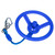 Gatuida Ninja Wheel Kids Obstacle Course Outdoor Kids Backyard Balance Equipment Obstacle Course Slackline Swing Hanging Obstacle Course Indoor Gym Ring Pendulum Steering Wheel Abs Toddler