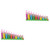 Totority 2pcs Counting Beads Playful Learning Preschool Educational Toys Kids Educational Toys Kidcraft Playset Abacus Toy Math Toy Kids Abacus Kids Playset Child Puzzle Tool Bamboo