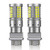 MOSNOKT 3157 Reverse Light Bulbs Super Bright 3156 3157 3057 4157 LED Bulbs for Back Up Reverse Lights 3030 48-SMD LED Lamps Pack of 2 (3157 White)