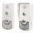 Wireless Intercom Doorbells, 1000m Distance White Easy to Use Voice Intercom Doorbells Waterproof for Home
