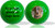Personalized Neon Green Golf Balls - Add Your Logo or Text (1 Dozen, Neon Green) -
