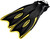 Cressi Palau LAF, black/yellow, XS/S