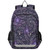 Glaphy Glitter Snake Print Backpack Lightweight Laptop Backpack School Bag Student Travel Daypack with Reflective Stripes