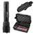 ULTRAFIRE LED Flashlight with Holster,WF-502B 1000Lumen Single Mode Mini Flashlight, Duty Belt Tactical Flashlight Holster,Outdoor Handheld Flashlight Include UFB26 and Charger