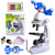 XuuSHA Microscope Accessories kit Slide Preparation camer Microscope Kit Lab 100X-400X-1200X Biological Microscope Microscope Accessories (Color : 1, Magnification : 100X-400X-1200X)