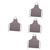 Zerodeko 4pcs Kitchen Apron Work Aprons for Men Kitchen Bib for Women Hairdresser Apron Aprons with Pockets. Gardening Apron Grilling Aprons Cooking Chef Apron Canvas Accessories -