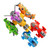 VICASKY 2 Sets Transforming Toys Robot Vehicle Car Toy Educational Toy Dinosaur Building Block Rc Car Transforming Toy Transforming Dinosaur Car Robot Toy Puzzle Child Mech Warrior Plastic