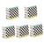 STOBOK 5 Boxes Notebook Small Notepad Portable Note Pad Journal Notepads Office Message Note Memo Notepad Office Notepad Small Memo Pads Accessories Student Checkerboard Coated Paper