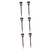 GANAZONO 6 Pcs Lawn Lamp Outdoor Landscape Lights Decorative Night Lights Solar Garden Lamp Outdoor Solar Lights Solar Pathway Lights Decorative Lanterns Solar Light Outdoor Led Plug Light GANAZONO 6 Pcs Lawn Lamp Outdoor Landscape Lights Decorative Night Lights Solar Garden Lamp Outdoor Solar Lights Solar Pathway Lights Decorative Lanterns Solar Light Outdoor Led Plug Light