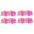 COHEALI 200 Pcs Pearl Glitter Origami Kids Origami Sparkling Glitter Cardstock Square Star Origami Shimmer Glitter Cardstock Origami Crane Crafts for Kids Metal Paper 3d Double Sided