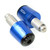 Motorcycle CNC 22MM Handlebar Grips Handle Bar Cap End Plugs for RC8 RC8R 2008 2009 2010 2011 2012 2013 2014 2015 Powersports Bar Ends (Color : Blue)