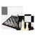 MOBAAK Chess Set Chess Board Chess Set, Portable Foldable Chess Board for Children, Students, Beginners, Adults, Chess Pieces Chess Boards for Adults